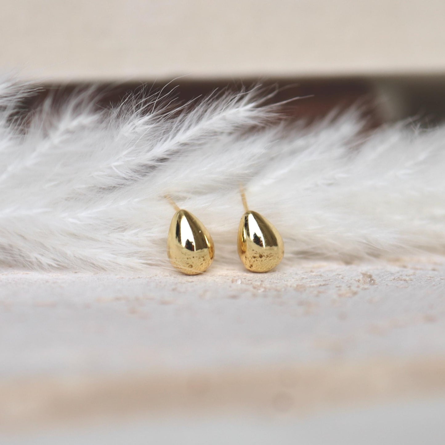 Teardrop Small Stud Earrings