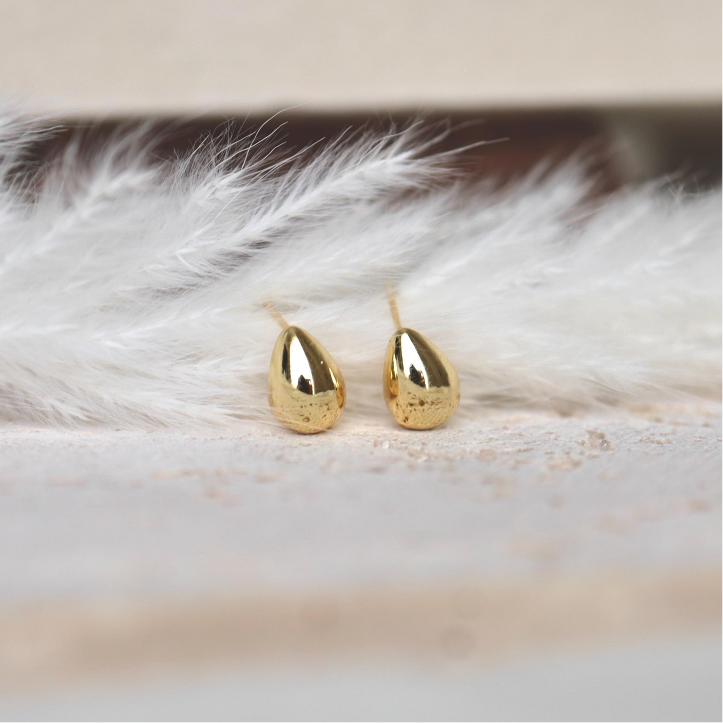 Teardrop Small Stud Earrings