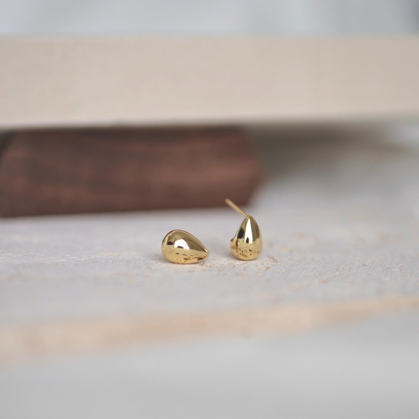 Teardrop Small Stud Earrings